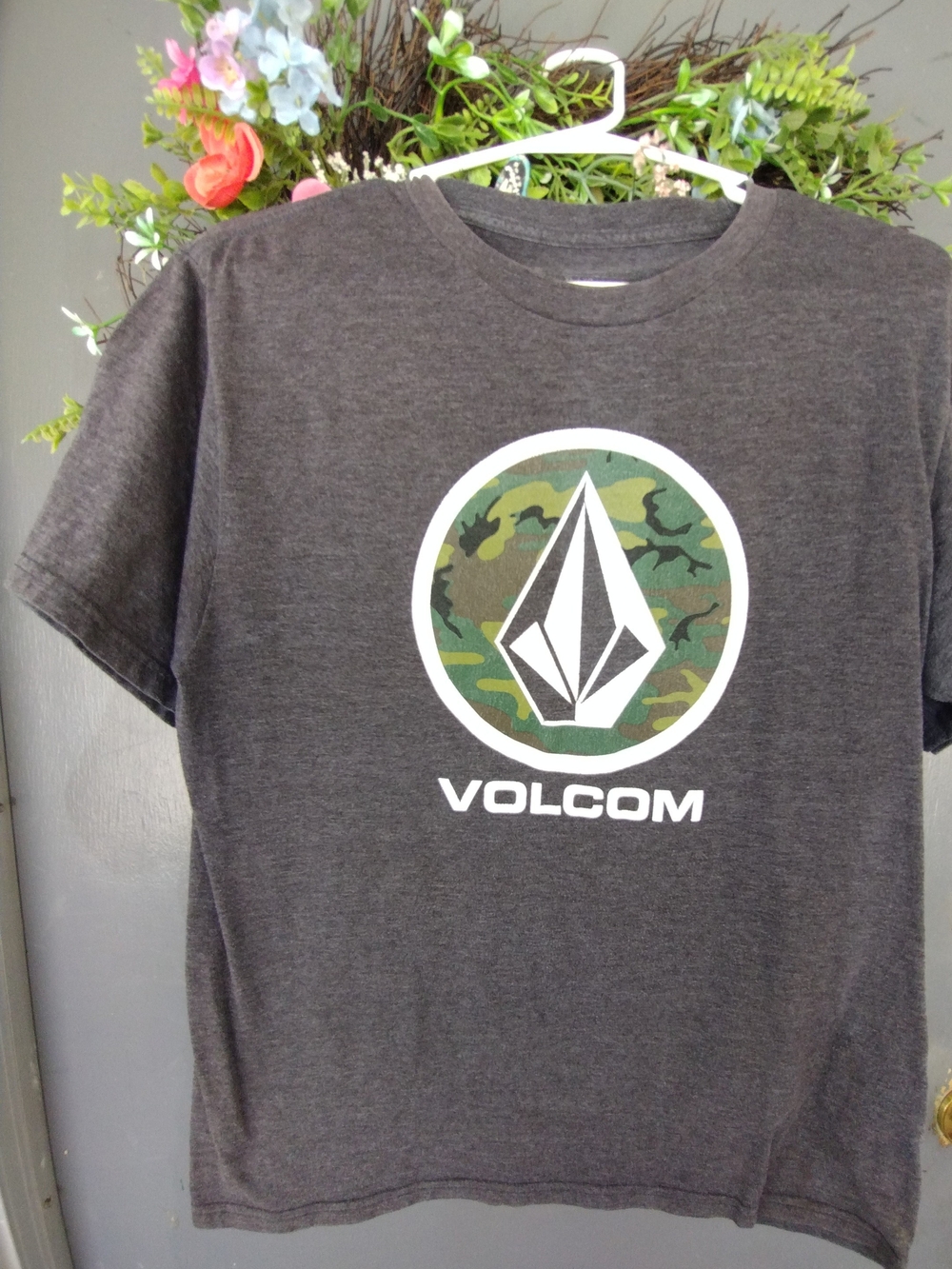 Volcom Charcoal Gray Tee